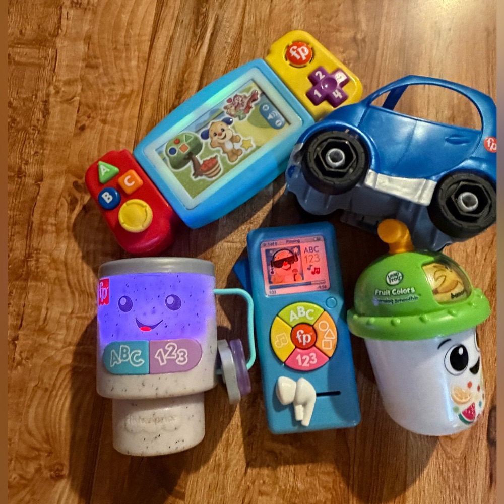 Fisher-Price & Leapfrog Interactive Learning Toy Set -  5 items total‎